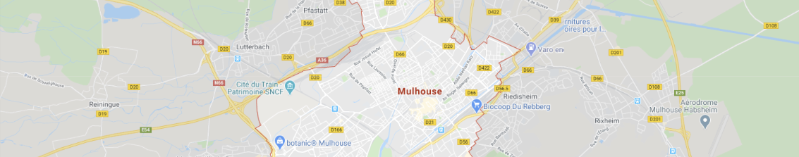 Google Map Videorhin à Mulhouse